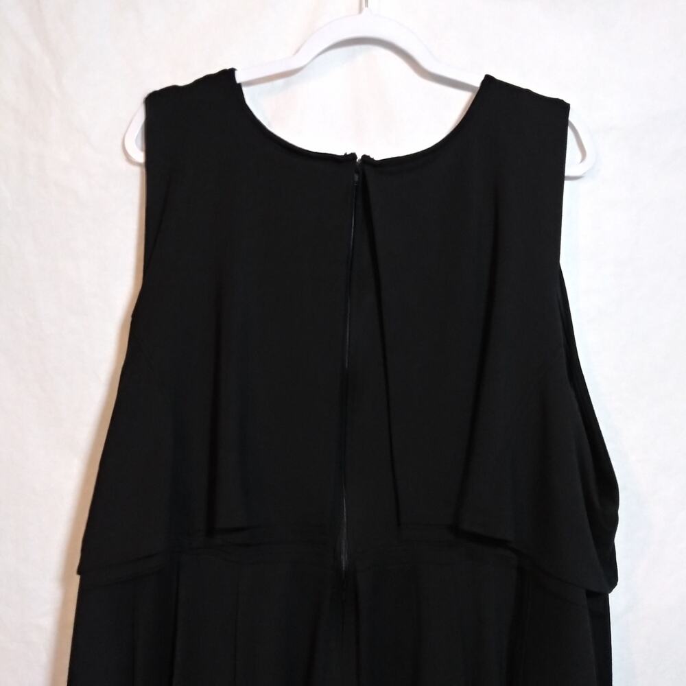 Torrid Elegant Black Sleeveless A Line Tiered Dress Size 30 - Picture 7 of 7
